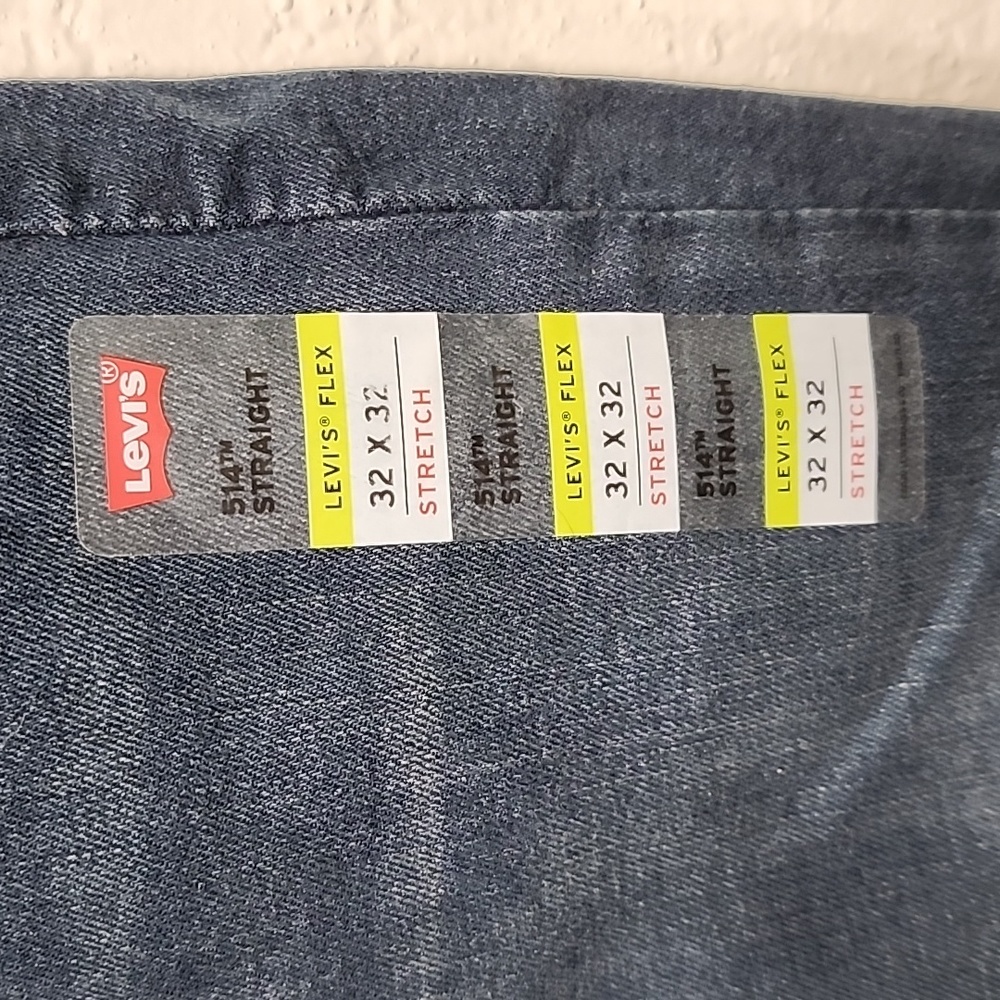 NWT Levi"s 514 Straight Flex Men Jean SZ. 32x32 Stretch - Picture 4 of 8
